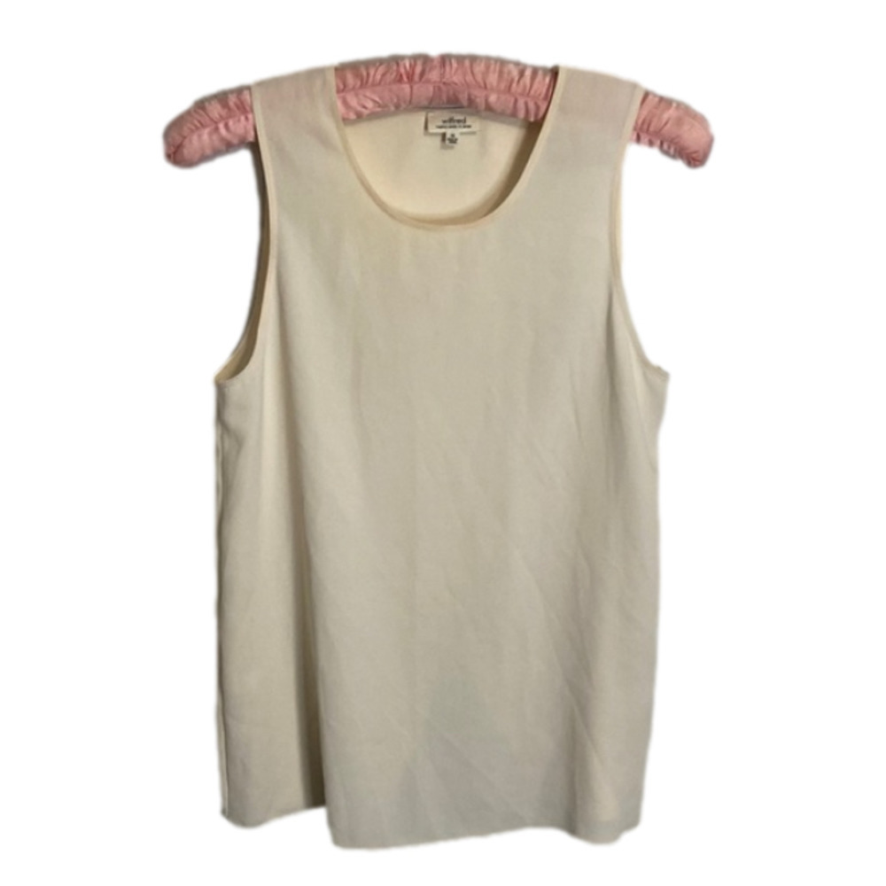ARITZIA Wilfred Silk Faustine Blouse Sleeveless Tank Open Back XS